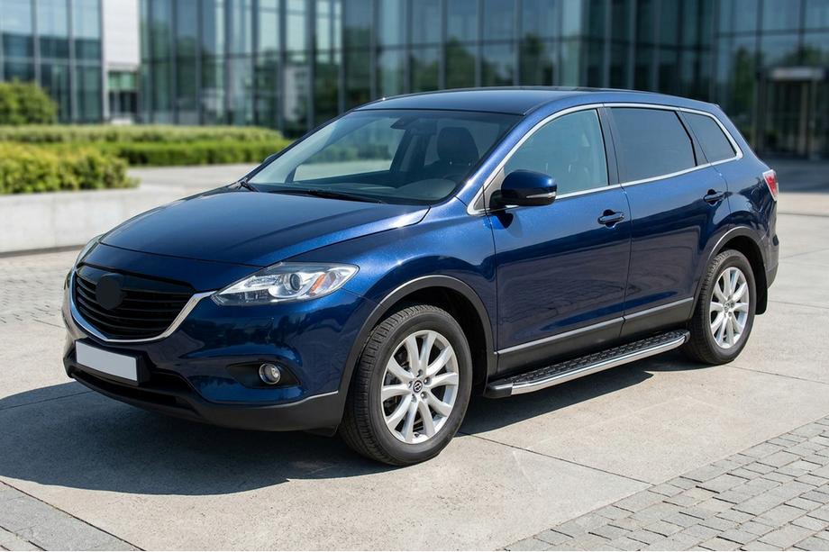 Mazda CX-9 2007-2016 Trittbretter BlackLine (2 Stk, Aluminium) Image