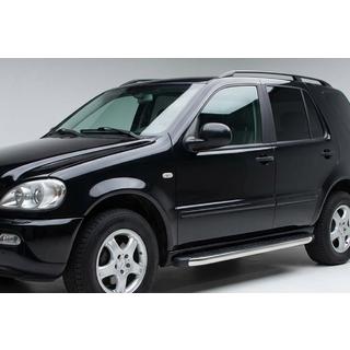 Trittbretter BlackLine (2 Stk, Aluminium) Mercedes ML W163 1997-2005 Foto 1