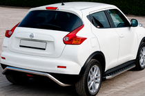 Nissan Juke 2010-2019 Trittbretter BlackLine (2 Stk, Aluminium) Foto 1