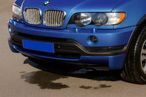 BMW X5 E53 1999–2006 Frontstoßstangenlippe (1999-2003, lackierfähig) Foto 1