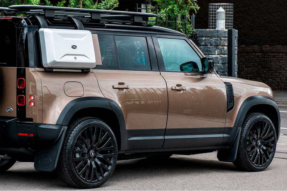 Land Rover Defender 2019- Kotflügelverbreiterungen (Bushwacker, 6 Stk., matt schwarz) Image