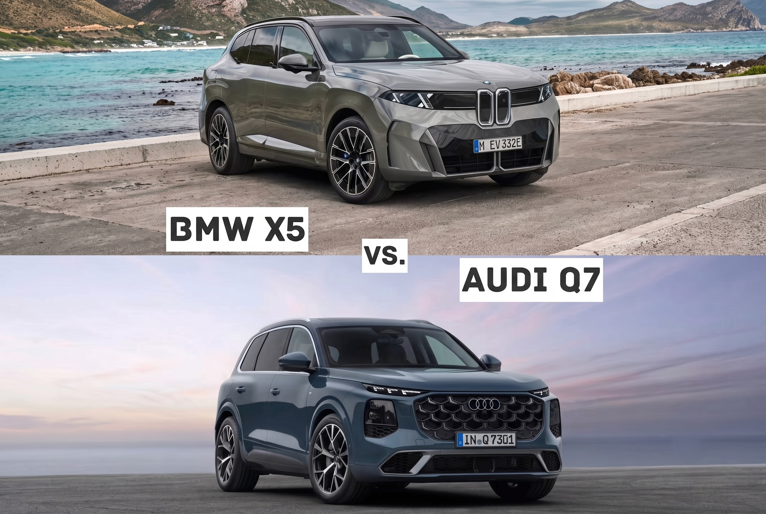 BMW X5 vs Audi Q7: Modellvergleich 2026–2027