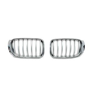 Nierengrills 1Bar (2014-2018, grau mit Chromrahmen) BMW X3 F25 2011-2018 Foto 2