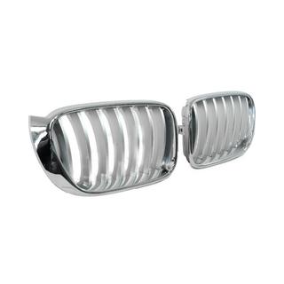 Nierengrills 1Bar (2014-2018, grau mit Chromrahmen) BMW X3 F25 2011-2018 Foto 4