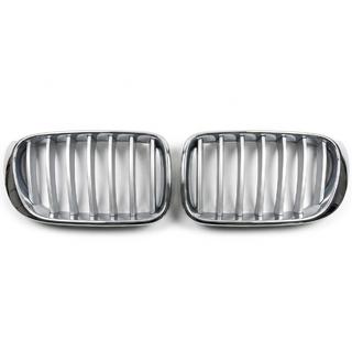 Nierengrills 1Bar (2014-2018, grau mit Chromrahmen) BMW X3 F25 2011-2018 Foto 1