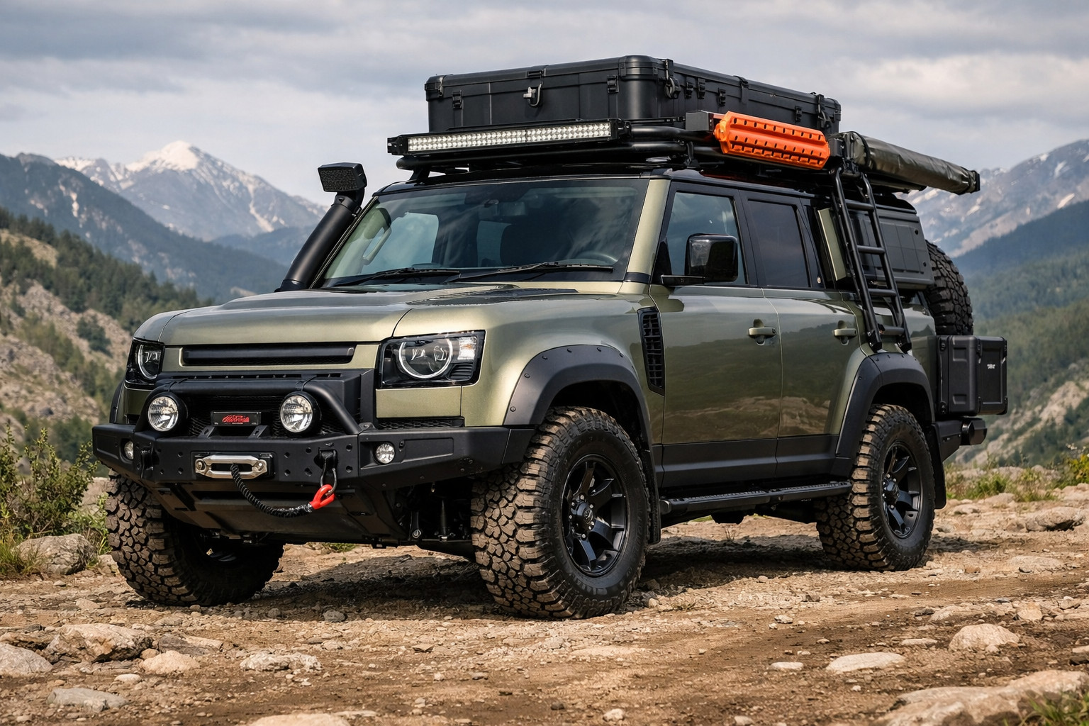 Upgrade-Paket für Land Rover Defender 2019+ für Reisen und robusten Look