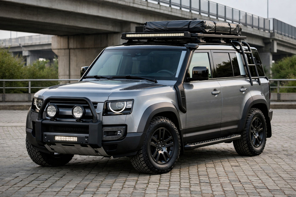 Start-Upgrade für Land Rover Defender 2019+ für Stadt und leichte Offroad-Touren Foto 1