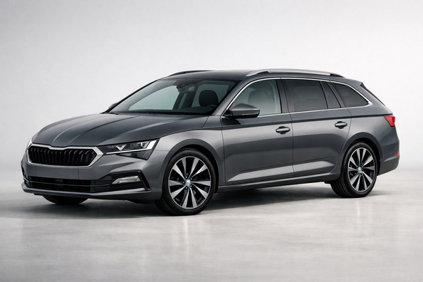 Test: Skoda Superb Combi (4. Generation, 2024) – Business-Kombi Foto 1