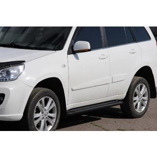 Seitliche Trittbretter Premium Black (2 Stk., Edelstahl) Chery Tiggo 1 2005-2016 Foto 3