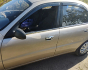 Daewoo Lanos 1998-2017 Fensterzierleisten Edelstahl (4 Stk.) Foto 2