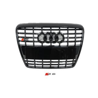 Frontgrill S-Style (schwarz) Audi A6 C6 2004-2011 Foto 1