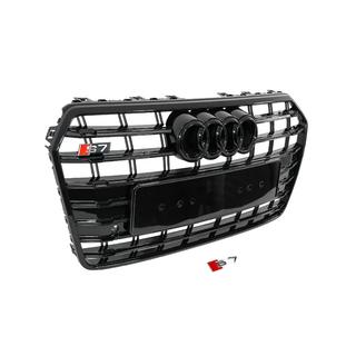 Frontgrill S-Style (2015-2018, schwarz) Audi A7 2010-2018 Foto 3