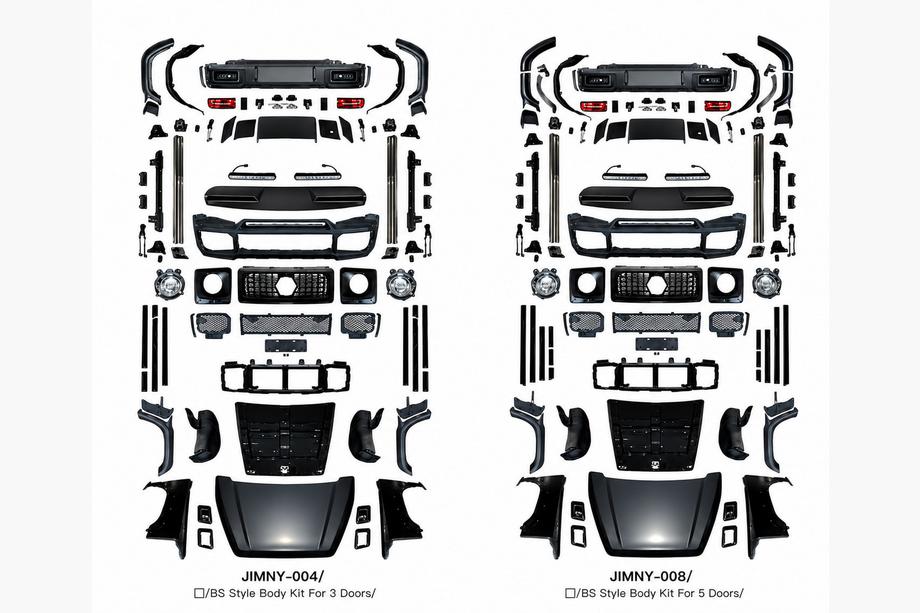 Suzuki Jimny 2018- Bodykit-Set G-class-design BRB 5-Türer Foto 4