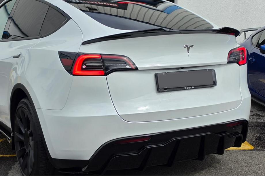 Tesla Model Y 2020- Heckstoßstangen-Diffusor Fast (für 2020-2024) Image