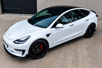 Tesla Model S 2012– Seitenschweller-Aufsätze Fast (für 2021+) Foto 4