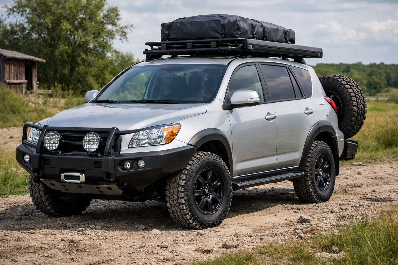 Upgrade-Paket für Toyota RAV4 2006-2013: für Landhaus und schlechte Straßen