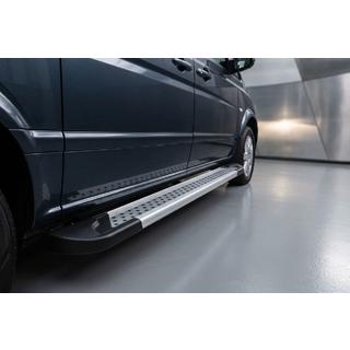 Seitenschweller New Vision Grey (2 Stk., Aluminium)