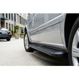 Seitenschweller Tayga Black (2 Stk., Alu)