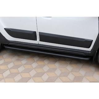 Seitenschweller / Trittbretter Premium (2 Stk., Edelstahl) Black Dacia Duster 2018-2024 Foto 1