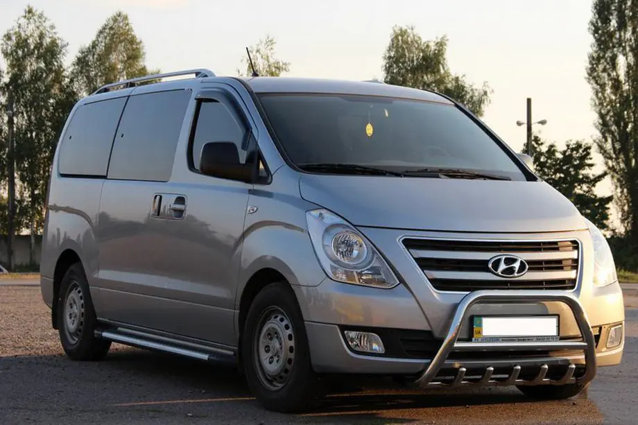 Hyundai H300, H1, Starex 2008-2020 Frontbügel WT003-2 (Edelstahl) Foto 3