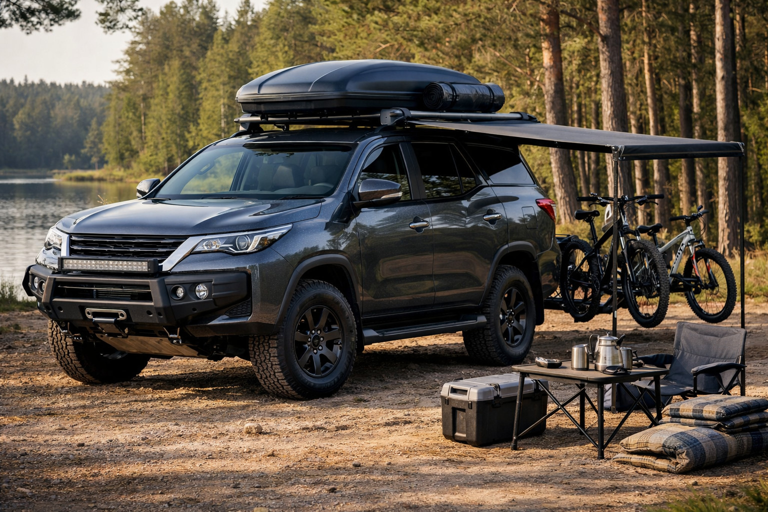 Was am Toyota Fortuner nach dem Kauf für Familie und Natur
