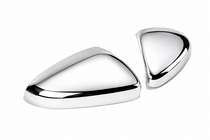 Peugeot 208 2012-2019 Spiegelabdeckungen Chrom (2 Stk) Foto 4
