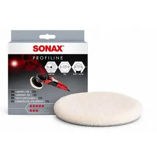 Polierpad aus natürlicher Schafwolle und Polyester 125 mm Sonax Foto 1