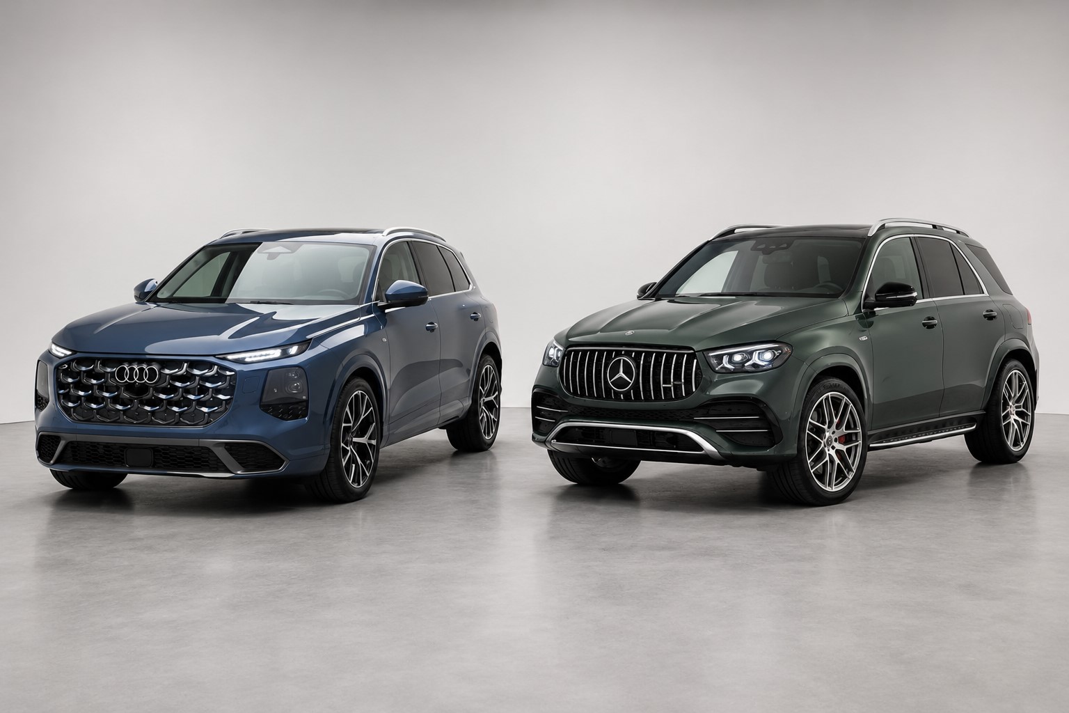 Audi Q7 2027 vs Mercedes-Benz GLE 2027: Welcher Premium-SUV ist besser?