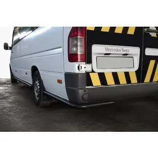 AK-SO Black Heck-Ecken (Edelstahl) Volkswagen LT 1995-2006 Foto 1