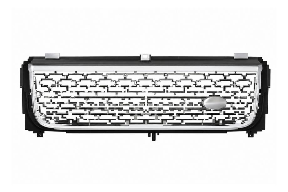 Range Rover III L322 2002-2012 Kühlergrill silber (2002-2004) Image