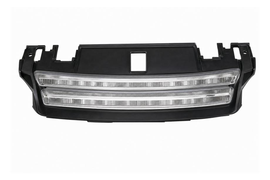Range Rover Sport 2014-2022 Kühlergrill, schwarzer Rahmen / silbernes Gitter (2014) Foto 1