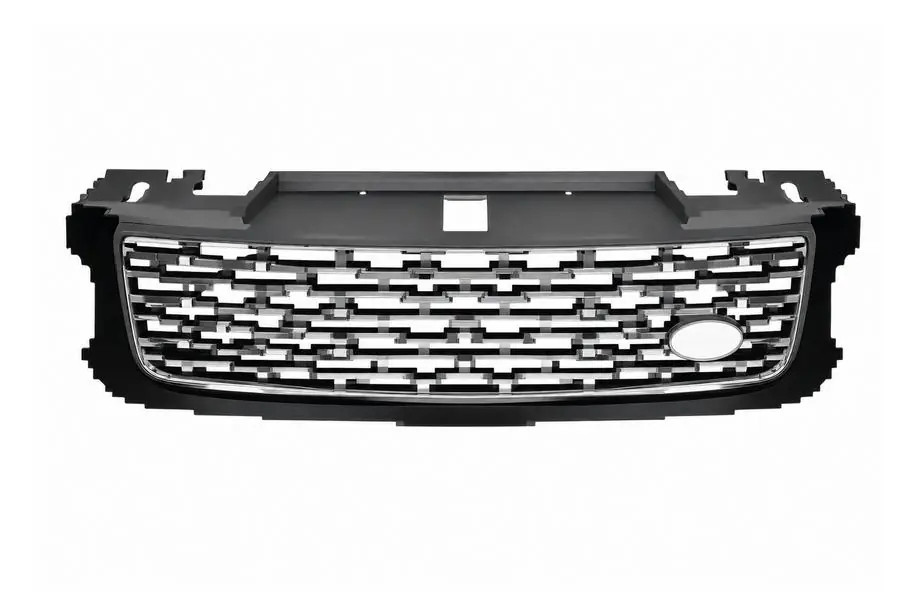 Range Rover Sport 2014-2022 Kühlergrill SVR schwarzer Rahmen / silbernes Gitter (2014) Foto 1