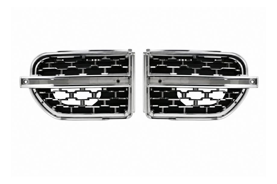 Land Rover Discovery IV 2009-2017 Chrom Kotflügel-Lüftungsgitter Foto 1