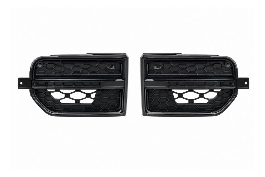 Land Rover Discovery IV 2009-2017 Schwarze Kotflügel-Luftkiemen Foto 1