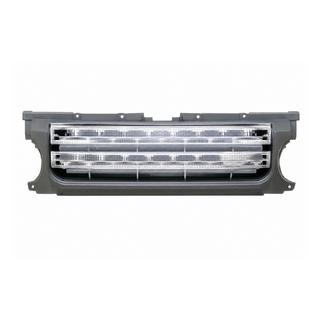 Kühlergrill – grauer Rahmen / silbernes Gitter Land Rover Discovery III 2004–2009