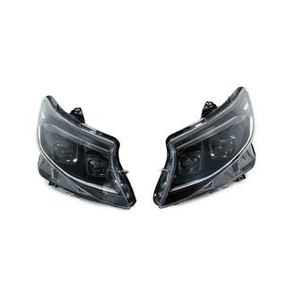 Frontscheinwerfer 2025 Design LED Black (für Vito, 2 Stk.) Mercedes Vito/V-class W447 2014- Foto 1