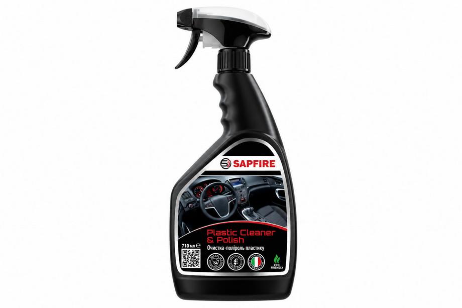 Kunststoffreiniger & Politur 710 ml SAPFIRE Plastic Cleaner & Polish – Apfel SONAX Foto 2