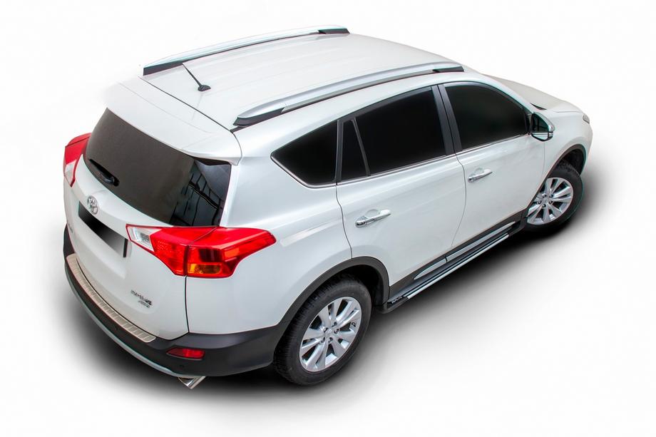 Toyota Rav 4 2013-2018 Seitenschweller OEM V4 Silver (2016-2018, 2 Stk., Aluminium) Foto 8