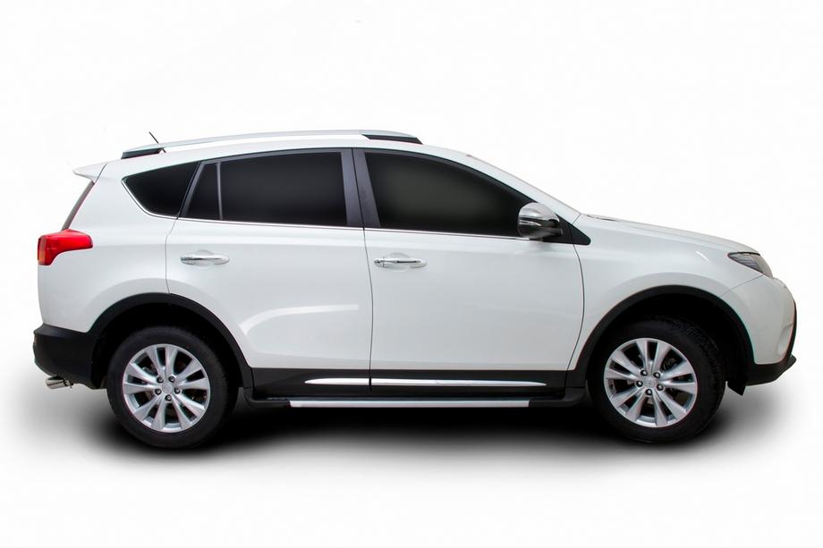 Toyota Rav 4 2013-2018 Seitenschweller OEM V4 Silver (2016-2018, 2 Stk., Aluminium) Foto 7
