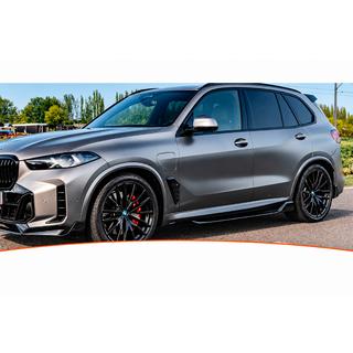 Seitenschweller-Aufsätze DPT (2023+, Schwarz glänzend) BMW X5 G05 2019–2026 Foto 1