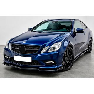 Frontlippe DPT (für AMG Line, 2010-2012, Schwarz Hochglanz) Mercedes E-class coupe C207 2010-2017 Foto 1