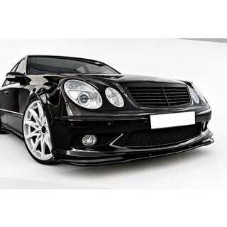 DPT Frontlippe (für AMG, 2002-2006, Schwarz Hochglanz) Mercedes E-class W211 2002-2009