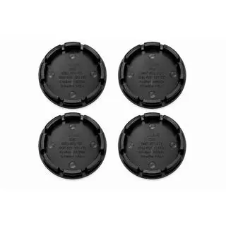 Schwarze Nabenkappen / Felgendeckel (56×52 mm, 4 Stk.) Foto 2