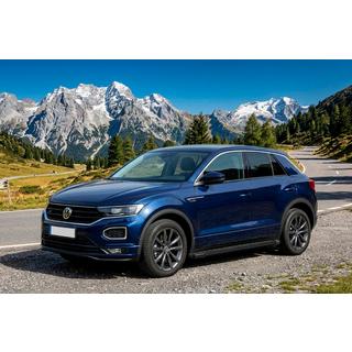 Seitenschweller Fullmond Black (2 Stk., Aluminium) Volkswagen T-Roc 2017-2025 Foto 1