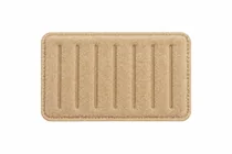 Velours-Fersenschutz (beige) Foto 4