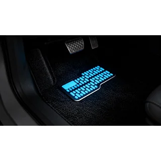 Fersenplatte für Automatten Neon Blue Foto 2