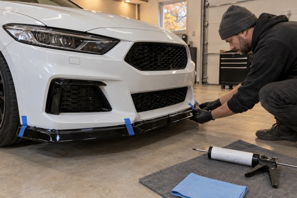 Kann man im Herbst und Winter lackieren und ein Bodykit montieren: Temperatur, Grundierung trocknen, Kleber