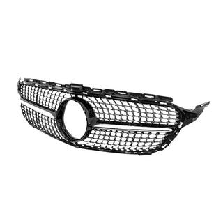 Frontgrill Diamond Black (für Avantgarde/AMG-Line/C43 AMG) Mercedes C-class W205 2014-2021 Foto 2
