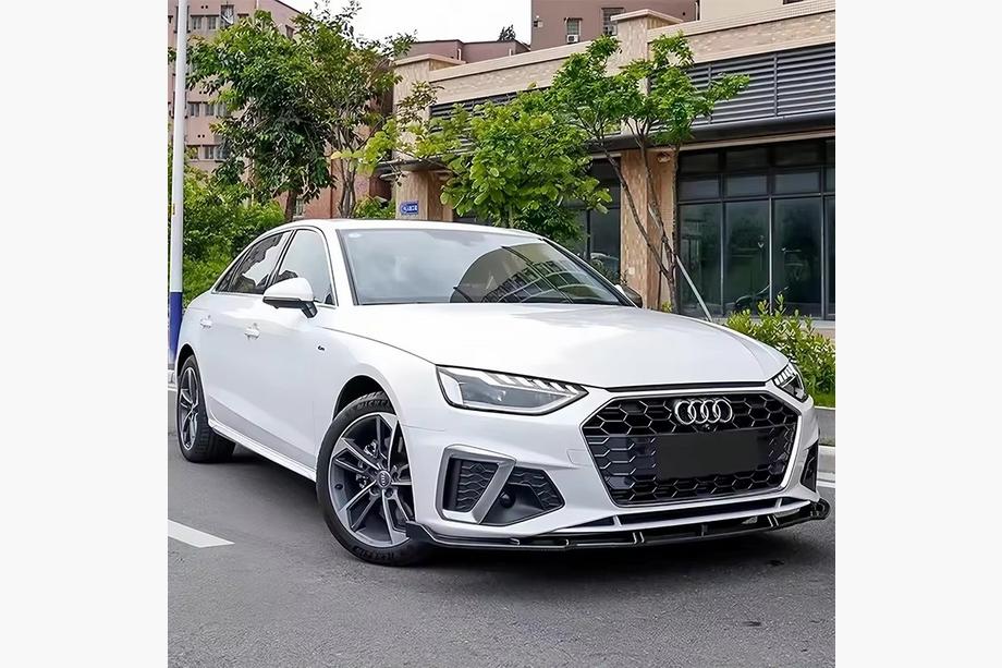 Audi A4 B9 2015-2024 Frontspoiler-Lippe für Stoßstange (für S-Line 2019-2024, ABS) Foto 3