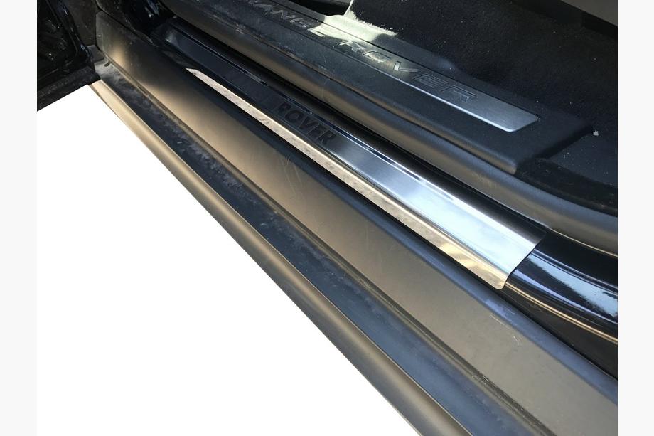 Range Rover Evoque 2012-2018 Einstiegsleisten Natanika Premium (4 Stk, Edelstahl) Image